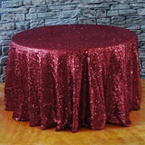 120" Round Sequins Tablecloth