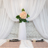 Sheer Draping Panel - Wholesale Wedding Chair Covers l Wedding & Party Supplies