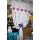 Chiffon Fabric Roll White - Wholesale Wedding Chair Covers l Wedding & Party Supplies
