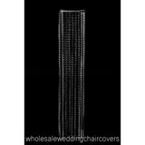 Elegant Acrylic Crystal Chandelier Aisle Tower - Wholesale Wedding Chair Covers l Wedding & Party Supplies