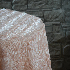 120" Round Wavy Tablecloth