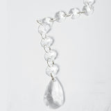 Teardrop crystal strands - Wholesale Wedding Chair Covers l Wedding & Party Supplies