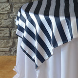 72" x 72" Striped Overlays - Wholesale Wedding Chair Covers l Wedding & Party Supplies