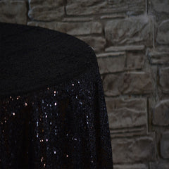 90" x 156" Rectangular Sequins Tablecloth