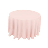 132" Round Polyester Tablecloth