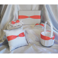 Wedding Book Ring Pillow Set