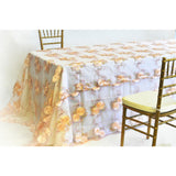 90" x 132" Sunflower tablecloth - Wholesale Wedding Chair Covers l Wedding & Party Supplies