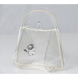 6" Wired favor purse - Wholesale Wedding Chair Covers l Wedding & Party Supplies