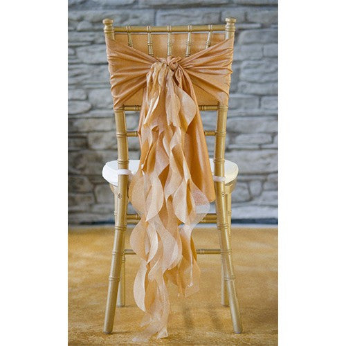 Curly willow chair sash - Wholesale Wedding Chair Covers l Wedding & Party Supplies