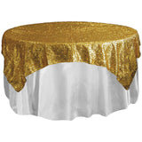 72 x 72 Taffeta Sequins Sparkle Overlay - Wholesale Wedding Chair Covers l Wedding & Party Supplies