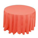 120" Round Polyester Tablecloth - Wholesale Wedding Chair Covers l Wedding & Party Supplies