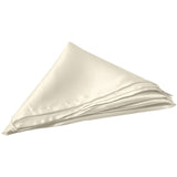 Shiny Satin Napkins (10 Pack) - Wholesale Wedding Chair Covers l Wedding & Party Supplies