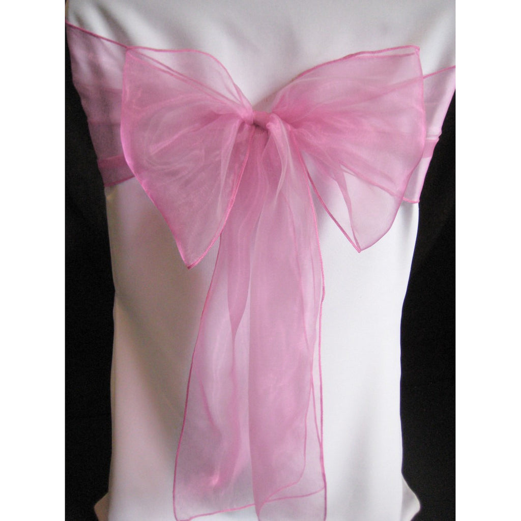 Organza Sash (Pack of 10) - Wholesale Wedding Chair Covers l Wedding & Party Supplies