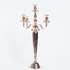 5 Arm Rose Gold Candelabra
