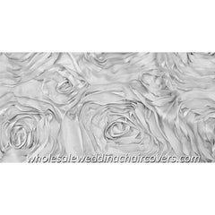 Ribbon rose fabric roll (10 yards)