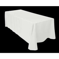 90" x 156" polyester tablecloth