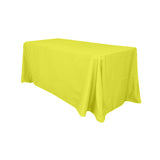 90" x 156" polyester tablecloth - Wholesale Wedding Chair Covers l Wedding & Party Supplies